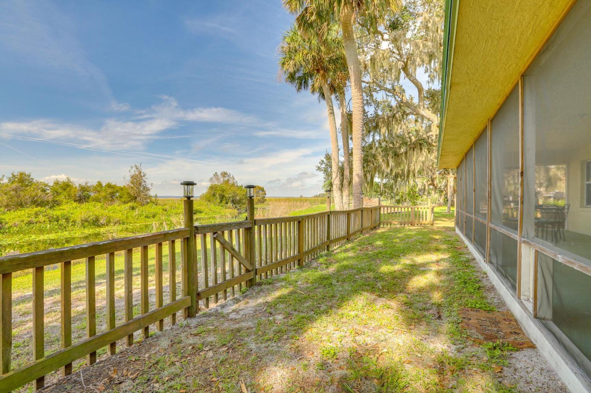 Lush Lorida Home On Lake Istokpoga سيبرينغ المظهر الخارجي الصورة